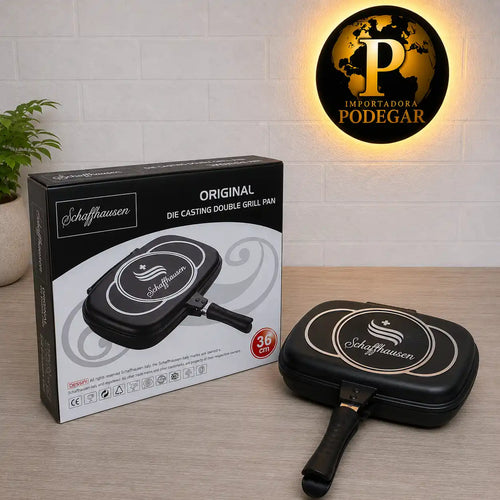 🔥 GRILLMASTER 360™ – La Parrilla Doble Cara Que Transforma Tu Cocina 🔥