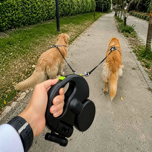 🐾 DuoWalk Pro™ | Olvídate de las correas enredadas para siempre